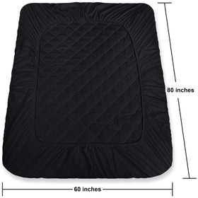 Deep pocket stretches up to 16 inches on the Utopia Bedding mattress pad