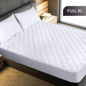 Utopia Bedding mattress pad side elastic edge securing a snug fit