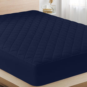 Utopia Bedding quilted fitted mattress pad for queen size adds plush comfort and protection.