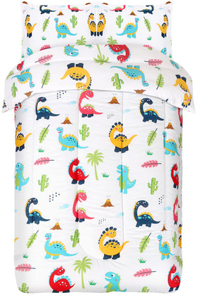 Utopia Bedding room decor dinosaur kids bedding keeps bedrooms tidy and fun.