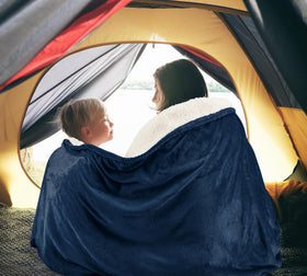Utopia Bedding Sherpa Blanket supports simple care with machine wash cold and low tumble dry.
