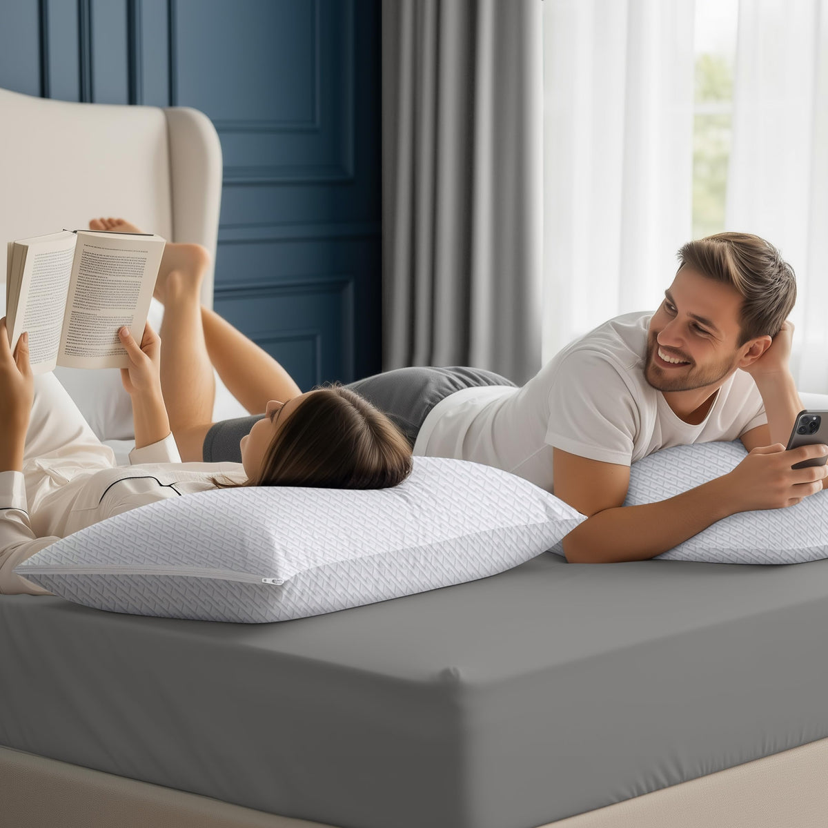 Utopia Bedding pillow included extra 0.5 lb fill for fuller loft