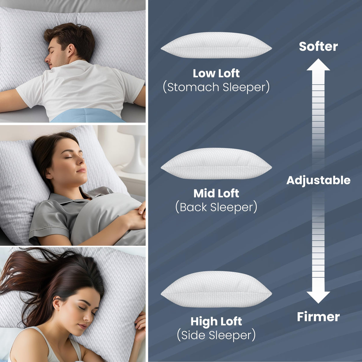 Utopia Bedding king pillow with washable cover for easy cleaning