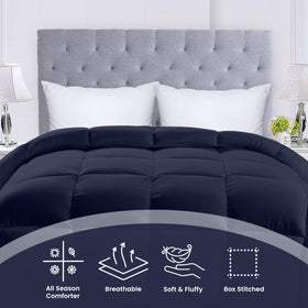 Soft siliconized fiber fill closeup for plush, breathable comfort