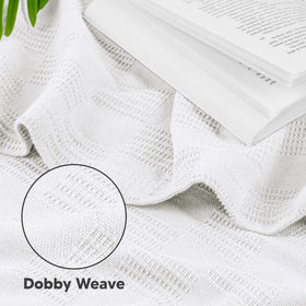 Utopia Bedding soft breathable cotton blanket for comfortable nights.