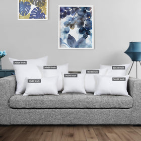 Utopia Bedding soft brushed fabric 115gsm delivers cozy touch for decorative pillows in any room.