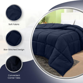 Utopia Bedding soft fabric shell provides a breathable, comfortable layer for year-round sleep.
