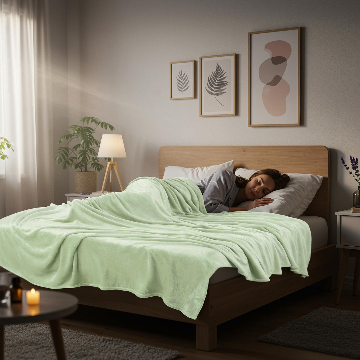 Utopia Bedding soft fleece texture enhancing cozy lounging at home