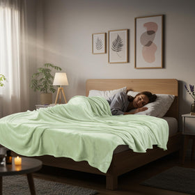 Utopia Bedding soft fleece texture enhancing cozy lounging at home