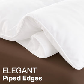 Utopia Bedding soft lightweight feel adds cozy nights