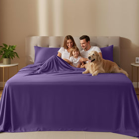 Utopia Bedding soft microfiber close-up shows breathable, silky-smooth texture.