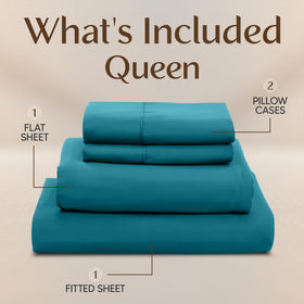 Utopia Bedding soft-microfiber-sheets, ultra-soft and silky for a luxe feel.