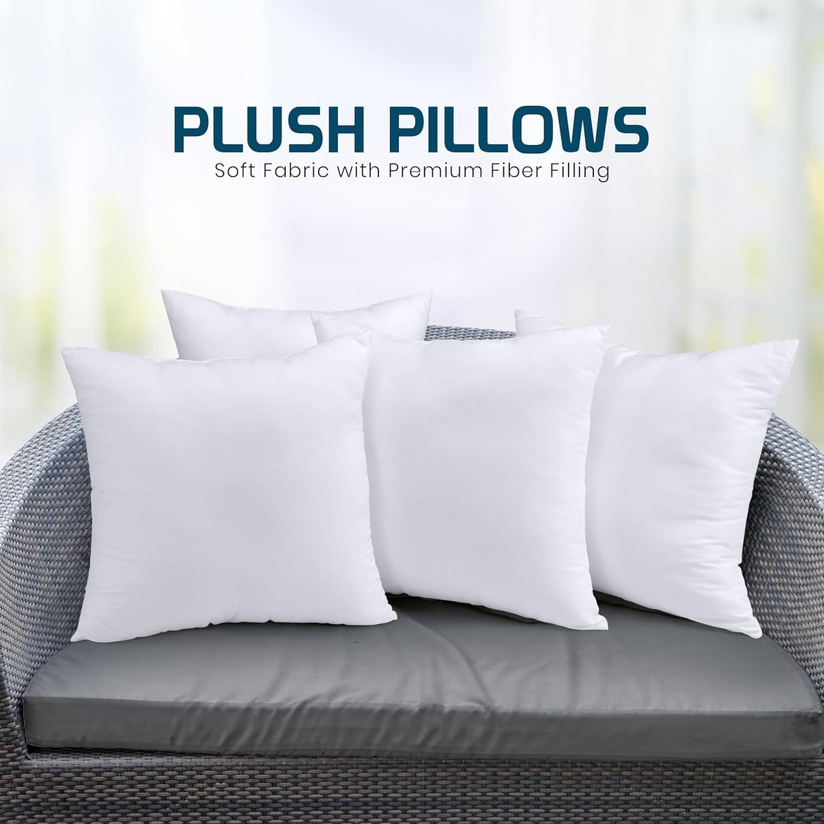 Soft siliconized fiber filling in Utopia Bedding pillows for a plush feel.