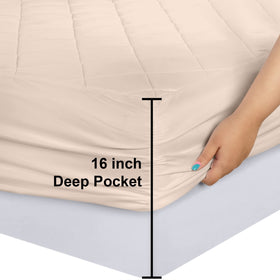 Utopia Bedding soft quilted fiberfill provides extra loft for cushioned comfort