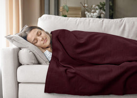 Utopia Bedding soft cotton blanket highlights temperature regulation potential for comfort
