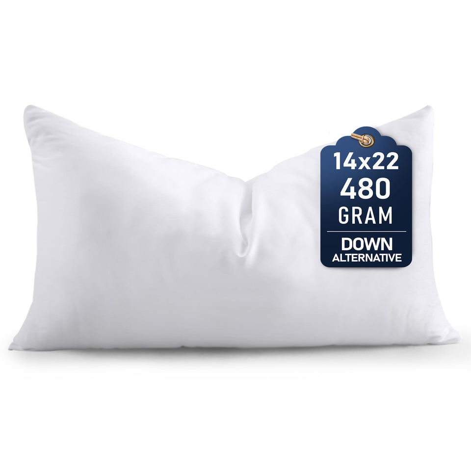 Utopia Bedding throw pillow close-up texture shows fluffy fill for sofa comfort.
