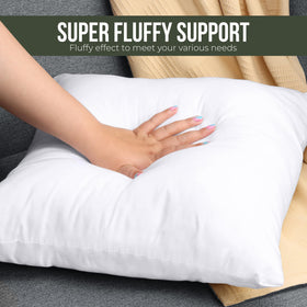 Utopia Bedding 24x24 insert used behind the back for comfortable seating