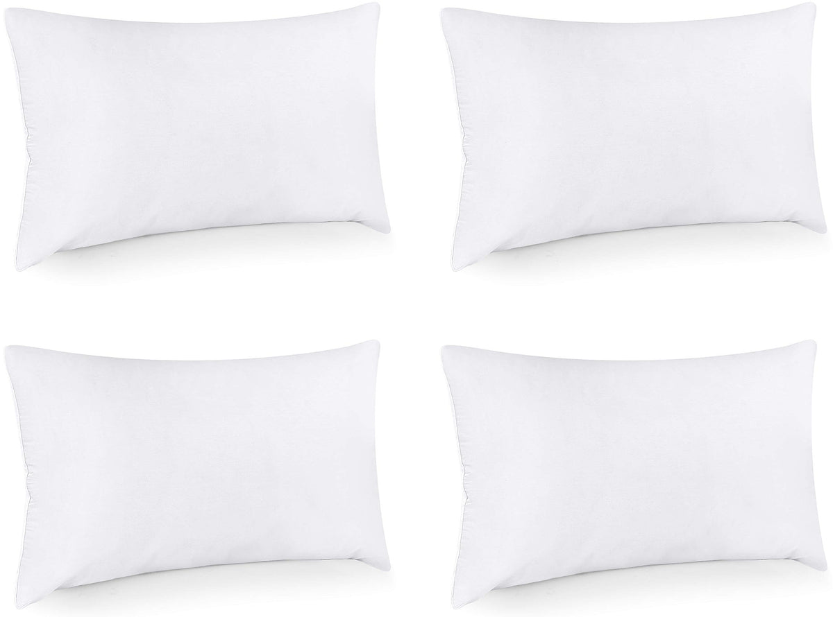 Utopia Bedding high-rebound filling maintains loft and support for everyday lounging