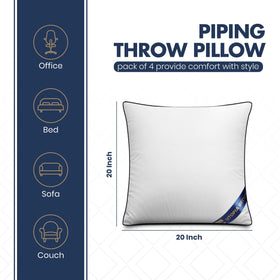 Utopia Bedding 20x20 insert offers plush support for beds and couches.