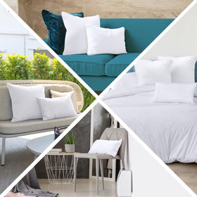 Utopia Bedding packaging is opened and fluffed for quick use.