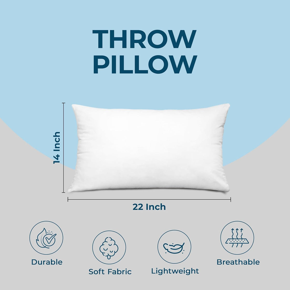 Utopia Bedding throw pillow on the sofa enhances decor and comfort.