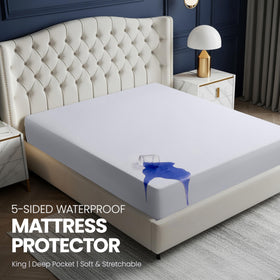Utopia Bedding TPU-backed protector highlights five-sided defense