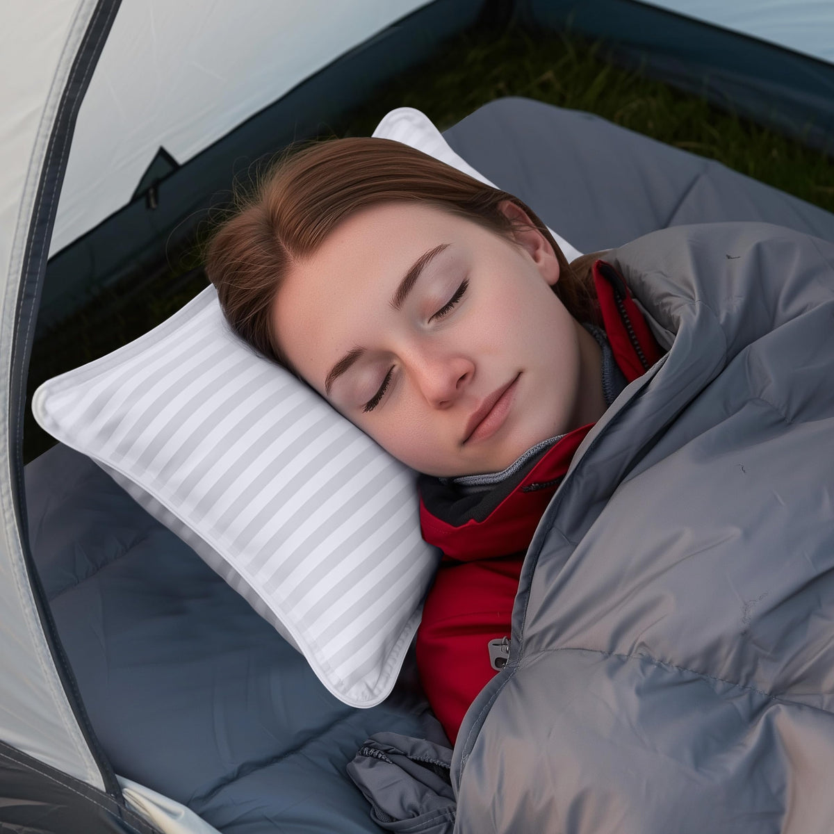 Utopia Bedding premium cotton-blend fabric with 250 thread count for softness and durability.