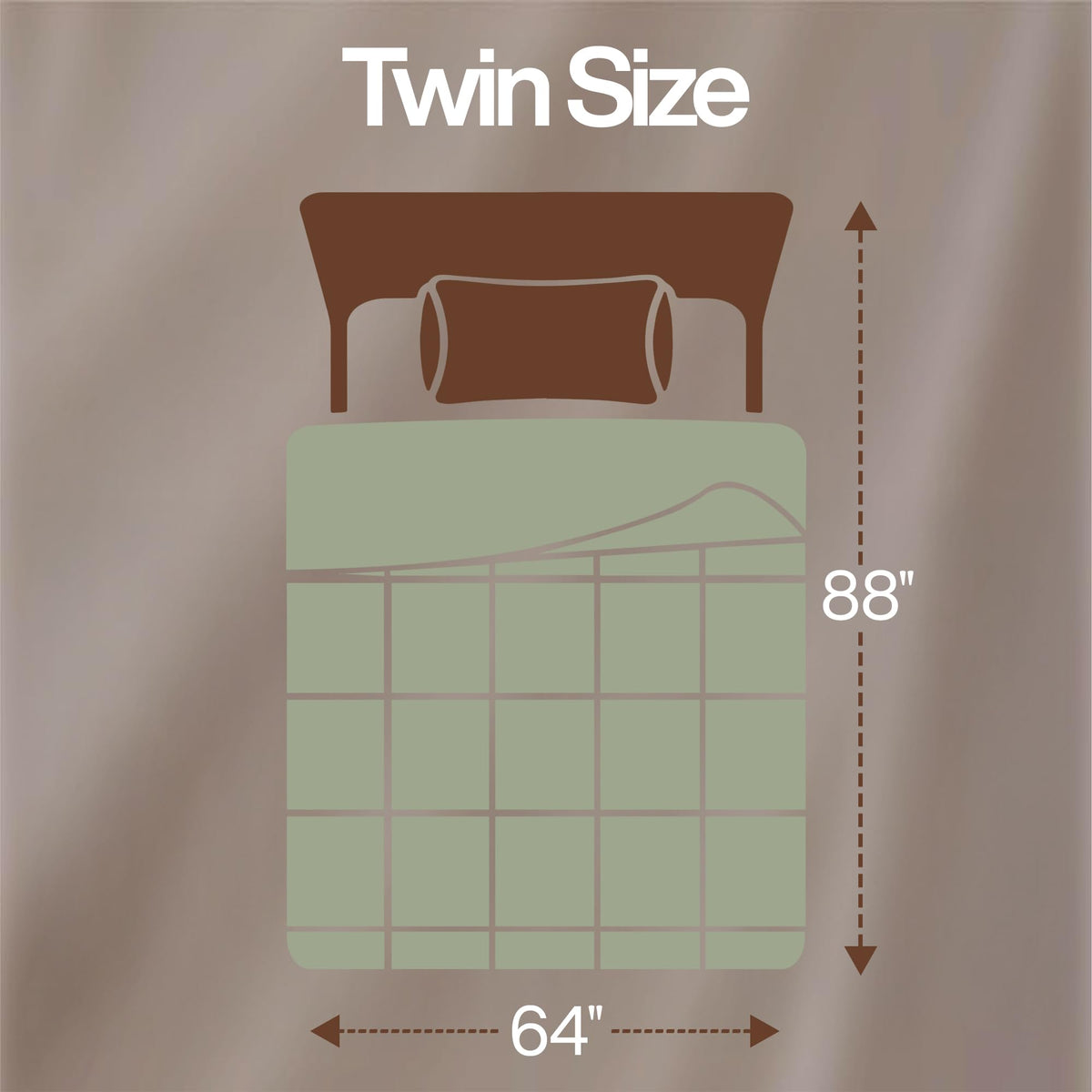 Utopia Bedding twin comforter shows corner tabs for easy duvet attachment.