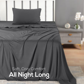 Utopia Bedding twin jersey knit sheet set deep pocket 15 inch for secure Twin fit.