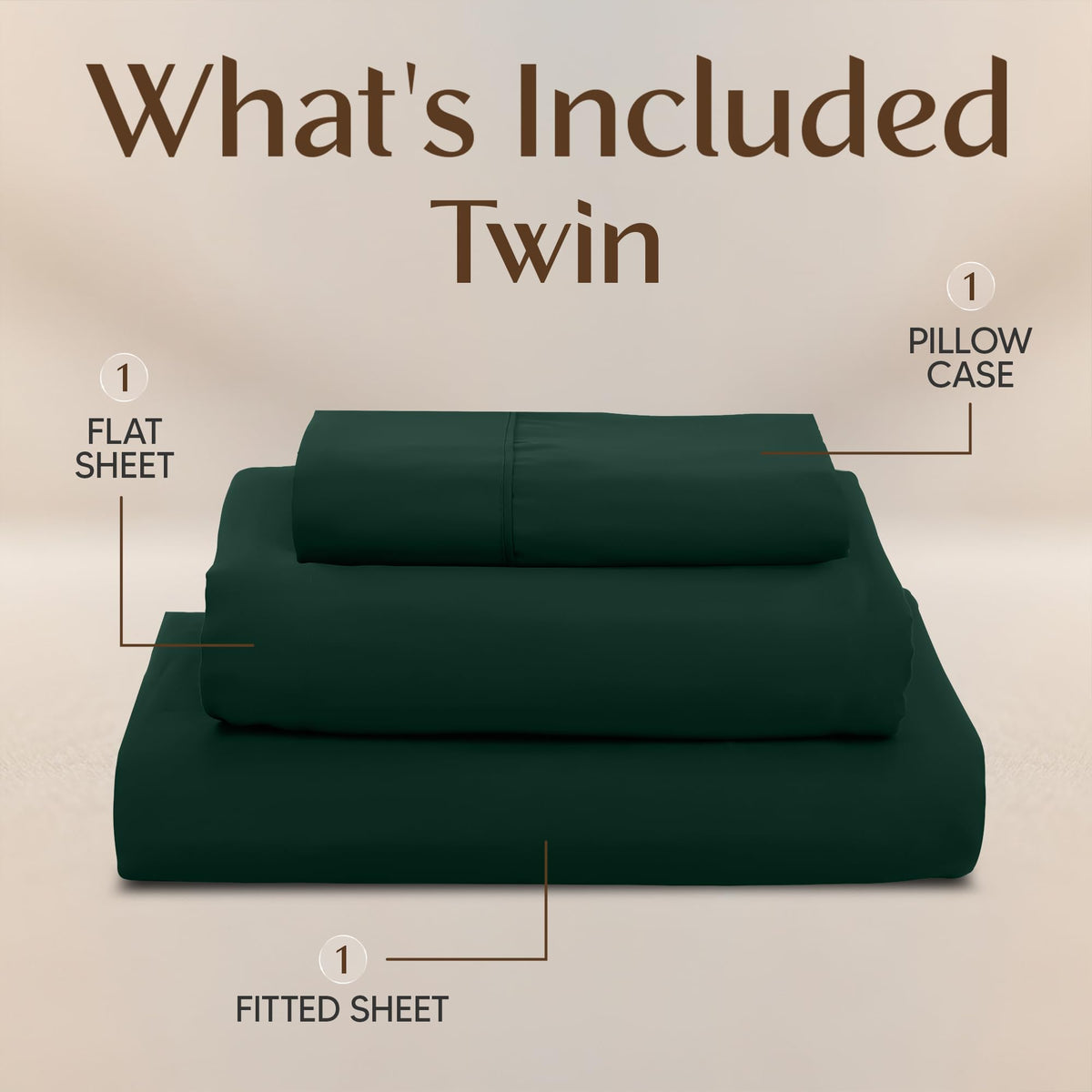 Utopia Bedding twin pillowcase 20x30 for soft, durable protection.