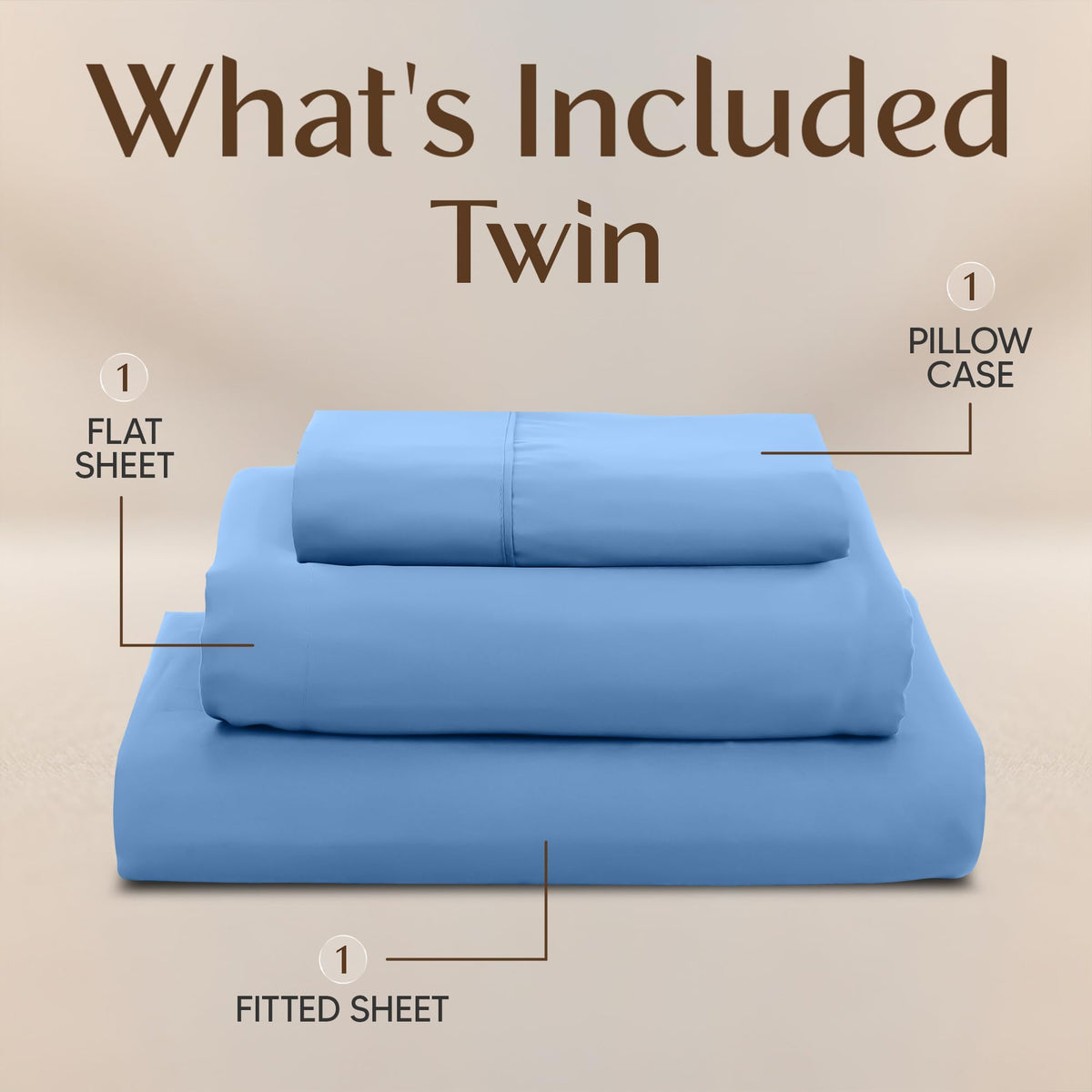 Utopia Bedding pillowcase 20x30 showing soft microfiber and easy care