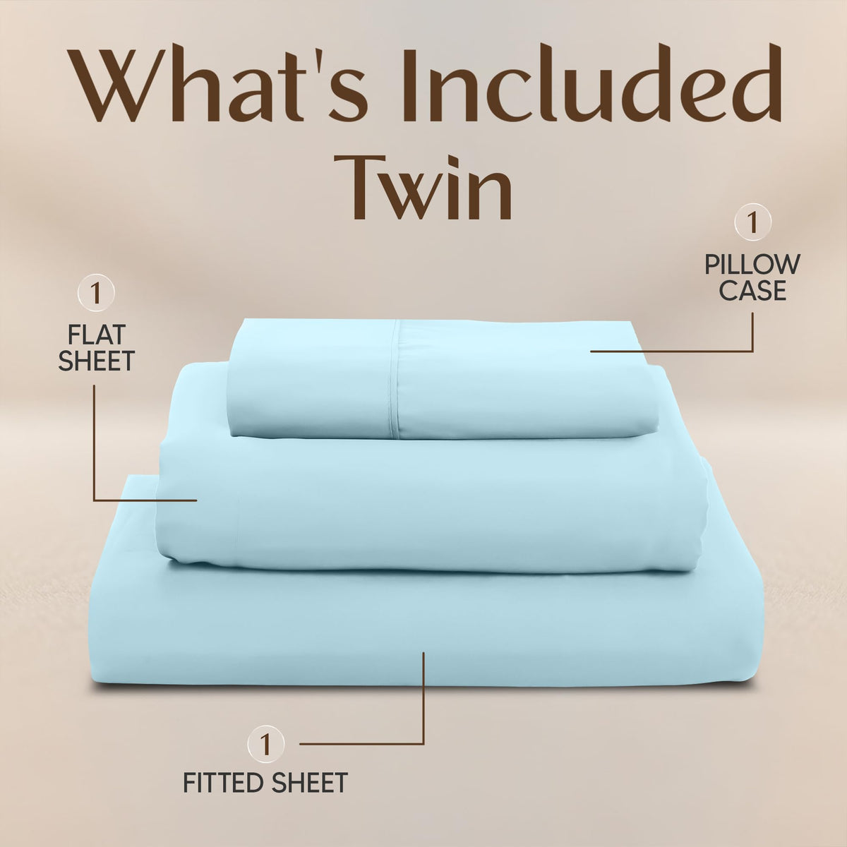 Utopia Bedding pillowcase 20x30 complements the set with smooth microfiber