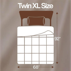 Utopia Bedding Twin XL corner tabs secure duvet cover and prevent shifting