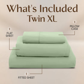 Utopia Bedding pillowcase pair sage cushions your head with breathable fabric