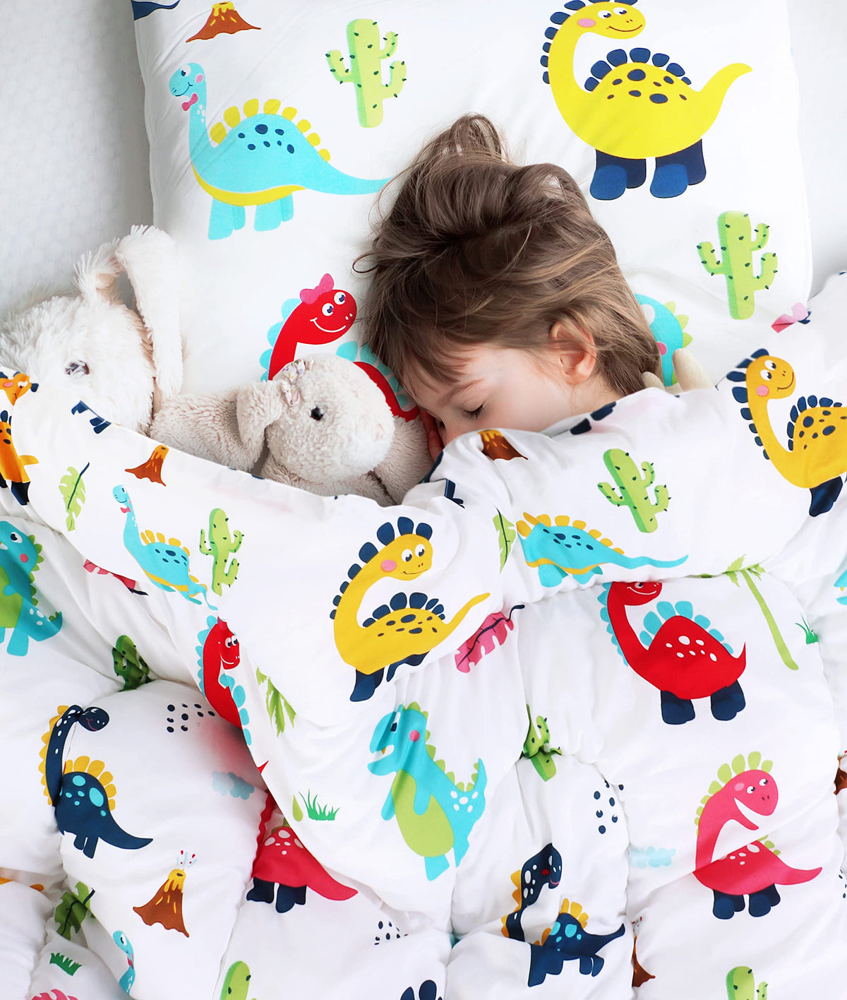 Utopia Bedding unisex dinosaur design perfect for boys and girls' rooms.