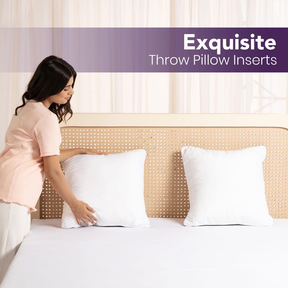 Utopia Bedding vacuum-packaged for compact shipping.