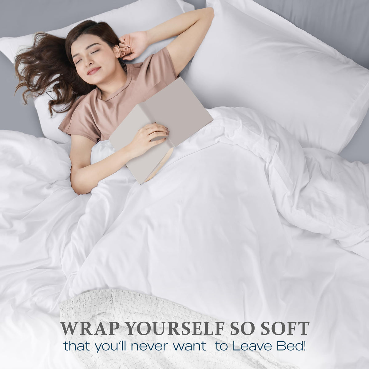 Utopia Bedding easy care instructions for maintaining colors.
