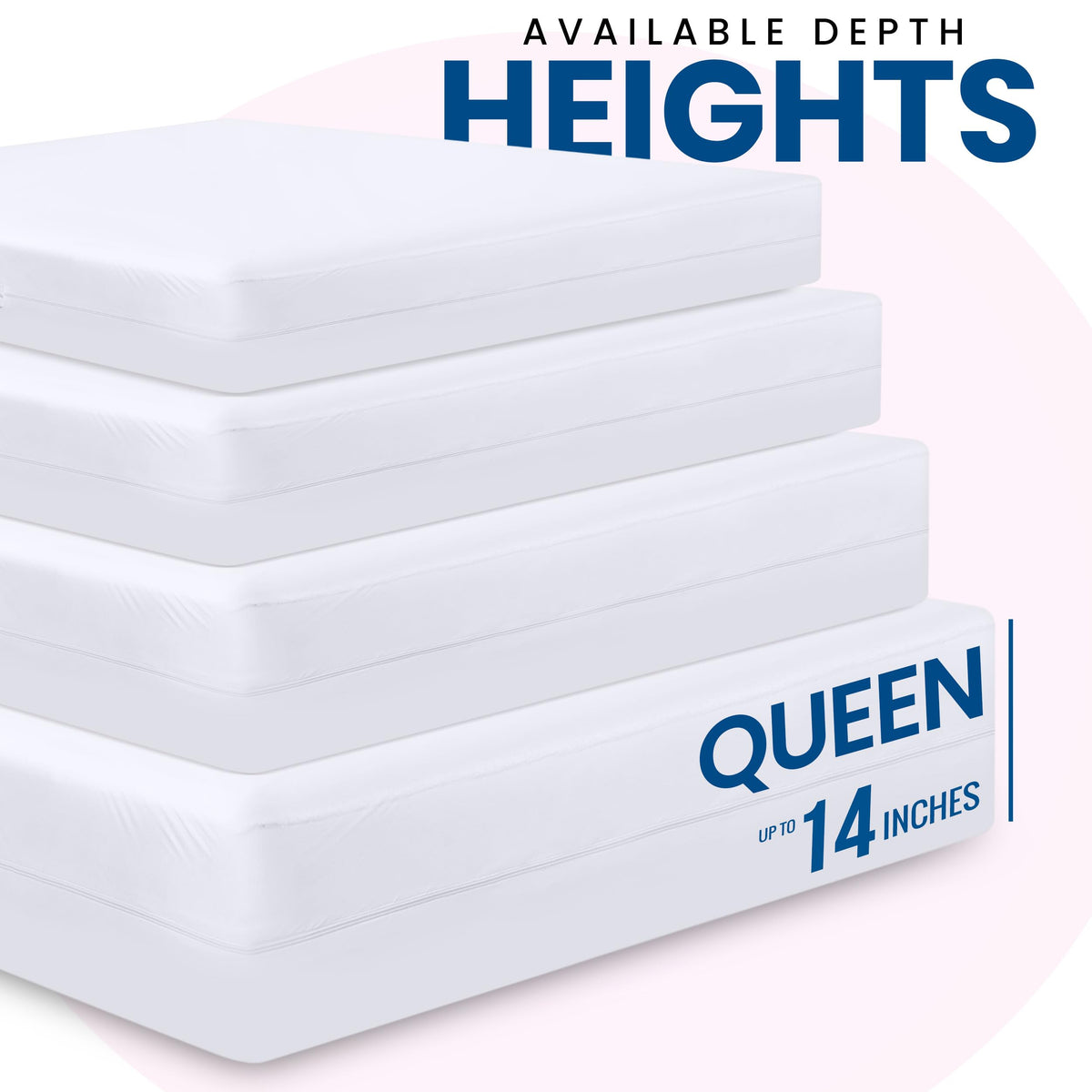 Utopia Bedding waterproof mattress encasement demonstrating spill protection