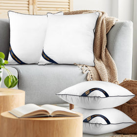 Utopia Bedding white decorative pillow for versatile indoor use.