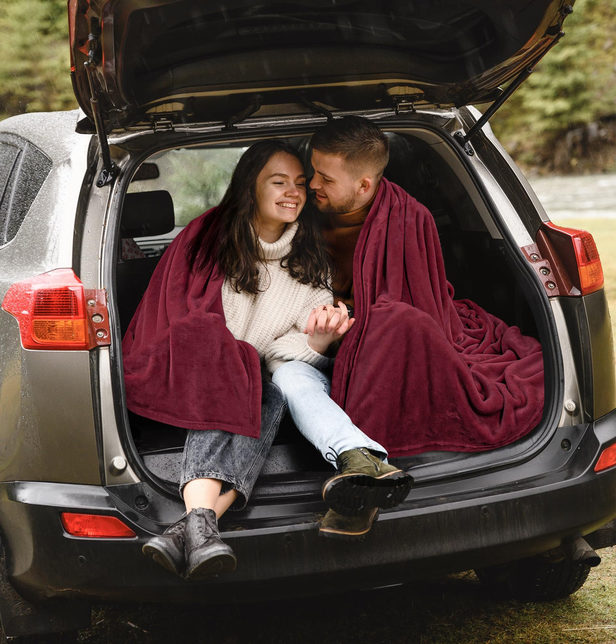 Utopia Bedding versatile blanket for winter camping and travel