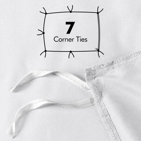 Utopia Bedding wrinkle-free and fade-resistant fabric maintains bright, clean bedding