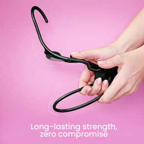 Utopia Home bend-free design maintains garment shape through daily use.