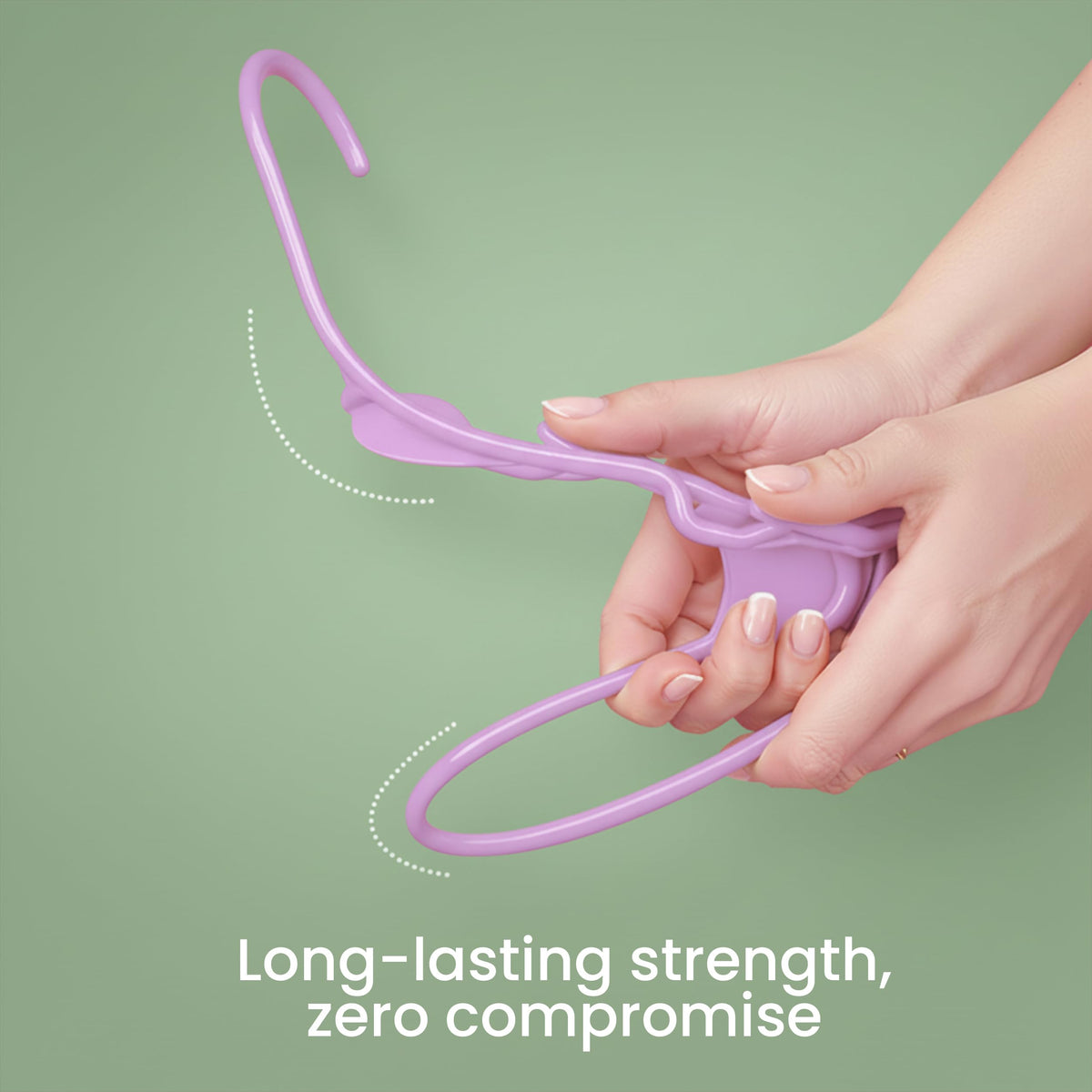 Utopia Home bend-free durable hangers designed to resist bending during daily use