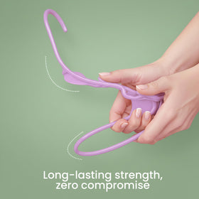 Utopia Home bend-free durable hangers designed to resist bending during daily use