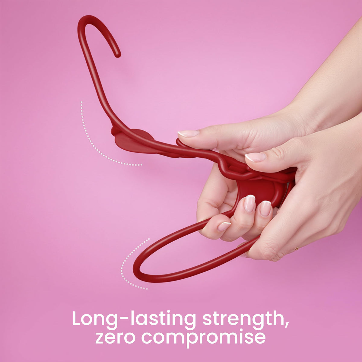 Utopia Home built-in strap hooks securely grip camisoles and delicate straps