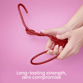 Utopia Home built-in strap hooks securely grip camisoles and delicate straps