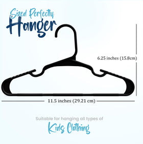 Utopia Home kids hangers shoulder grooves keep clothes flat and crease-free