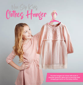 Utopia Home lightweight hangers make daily outfit changes easy