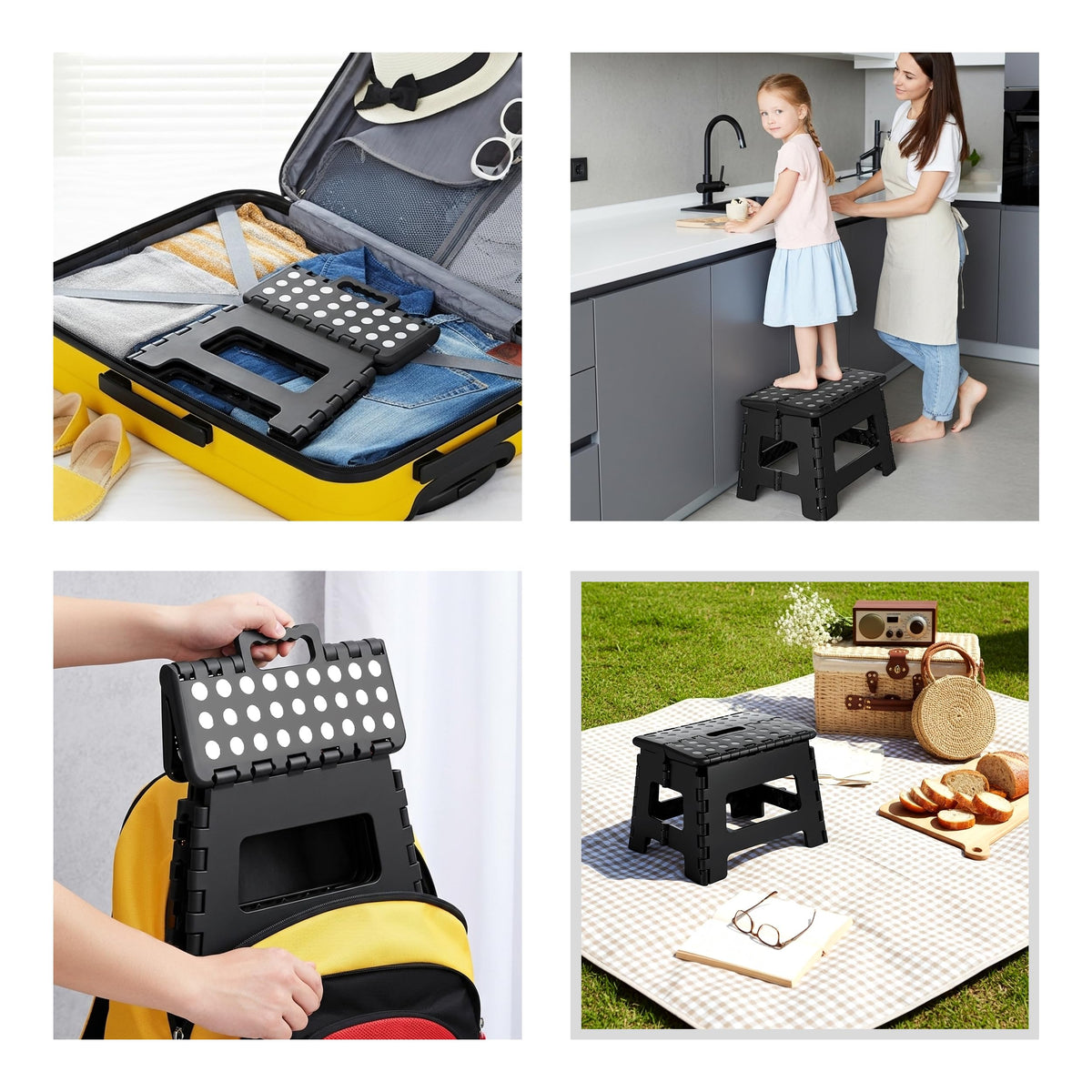Utopia Home non-slip base helps prevent slips on tile and wood floors