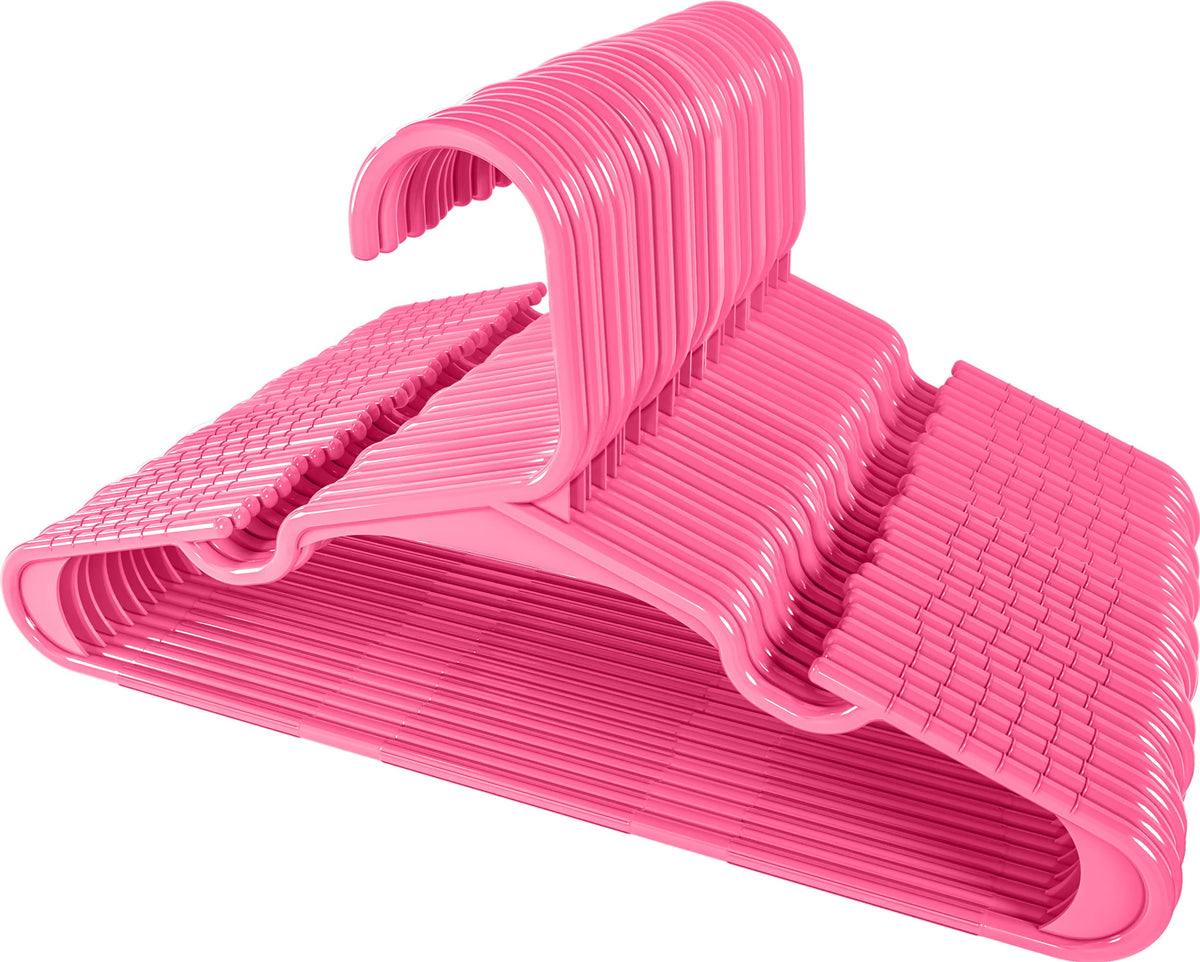 Utopia Home pink baby hangers suit travel and daycare use